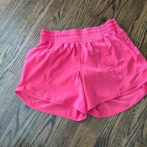 Lululemon Hotty Hot High Rise Lined Shorts